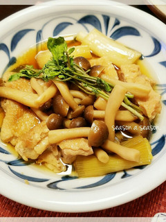 【肉】10分で♪鶏もも肉と長葱の柔らか煮-レシピのメイン写真