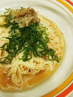 混ぜるだけ(笑)ゴマだれ素麺-レシピのメイン写真