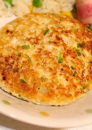 簡単!材料3つで豆腐ハンバーグ-レシピのメイン写真