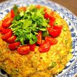 ☆おもてなしパクチー最強アジアンオムレツ