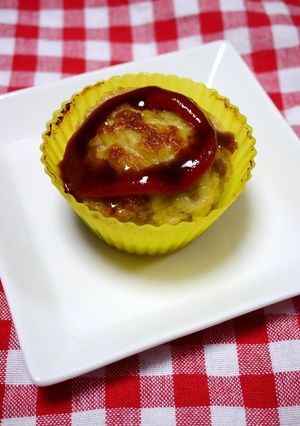 だれでも簡単♪ジューシーカップハンバーグ-レシピのメイン写真