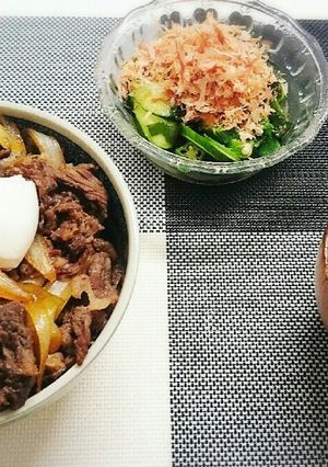超簡単！THE☆男子ご飯！牛丼-レシピのメイン写真