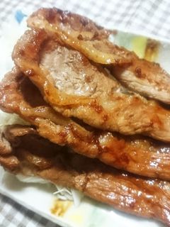 豚肉の生姜焼き-レシピのメイン写真