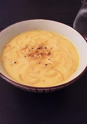 海外対応(+だし)クリーミーカレーうどん-レシピのメイン写真