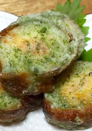 太ちくわで☆明太チーズ磯辺揚げ-レシピのメイン写真