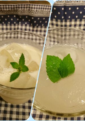 疲労、夏バテに りんご酢ドリンク2種-レシピのメイン写真