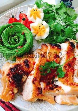 タイの焼き鳥！鶏もも肉のガイヤーン-レシピのメイン写真
