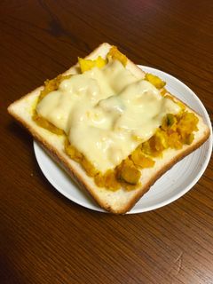 かぼちゃ★さつまいものチーズトースト-レシピのメイン写真