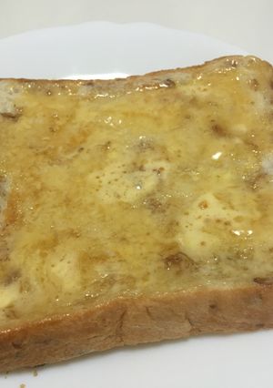 はちみつバターしょうゆトースト-レシピのメイン写真