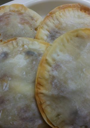 餃子の皮でなすとライスのミートパイ☆-レシピのメイン写真