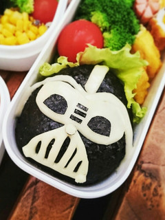 キャラ弁 スターウォーズ☆ダースベイダー-レシピのメイン写真
