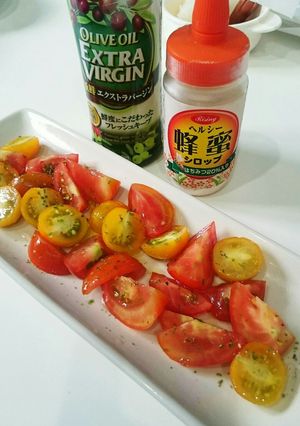 かけるだけ♪トマトが美味しくなる食べ方！-レシピのメイン写真