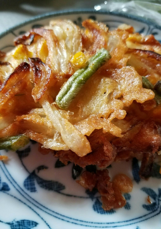コーンといんげんのかき揚げ-レシピのメイン写真