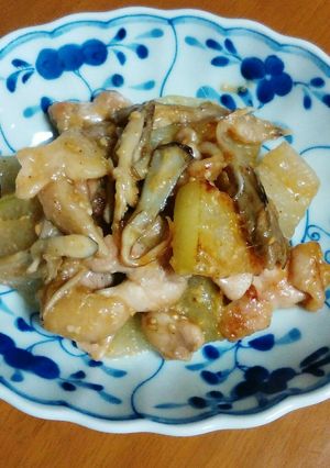 冬瓜と鶏肉の味噌炒め(減塩レシピ）-レシピのメイン写真