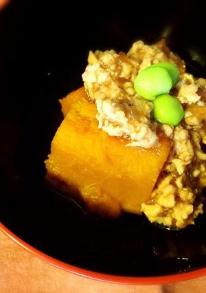 かぼちゃの鶏あん〜和食の基本 あんかけ〜-レシピのメイン写真