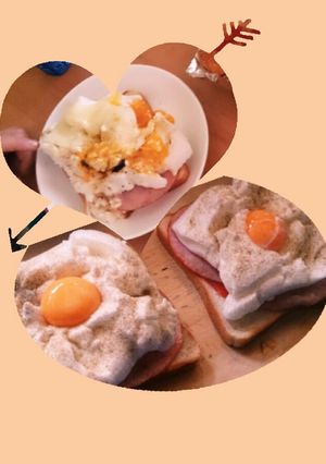 ふわっ♪とろっ♪チーズエッグトースト★-レシピのメイン写真