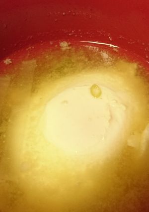 お味噌汁in卵-レシピのメイン写真
