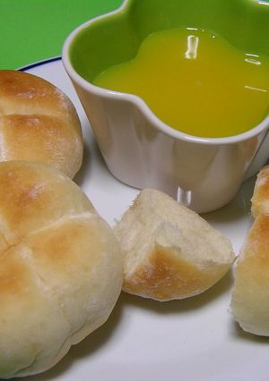 今日もいいこと！　朝食四つ葉パン-レシピのメイン写真