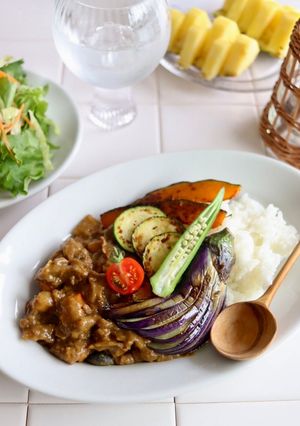 米粉の夏野菜カレー-レシピのメイン写真