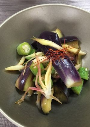 茄子とオクラの和え物-レシピのメイン写真