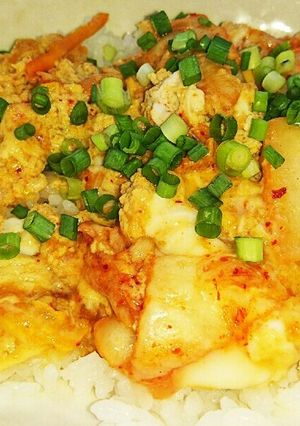 5分でできる！キム玉丼-レシピのメイン写真