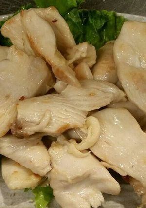 鶏むね肉の一夜干し 柚子胡椒で-レシピのメイン写真