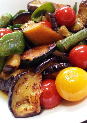 夏野菜で*焼き野菜のマリネ-レシピのメイン写真