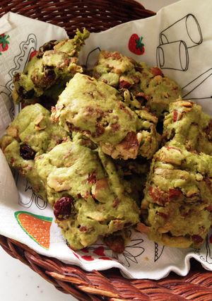 抹茶とナッツのシリアルクッキー-レシピのメイン写真