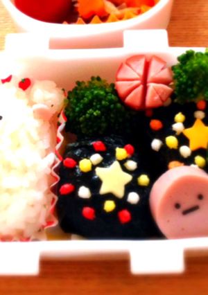 キャラ弁簡単おにぎりすみっコぐらし可愛い-レシピのメイン写真