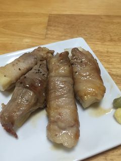 夏バテ対策★長イモの豚肉巻き-レシピのメイン写真