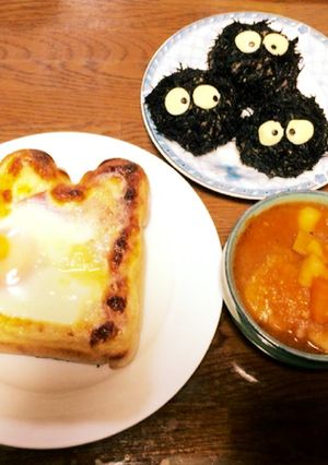 ジブリ飯★ラピュタパン★エッグトースト-レシピのメイン写真