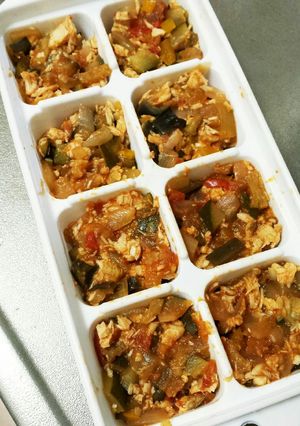 離乳食(後期)♪野菜たっぷりラタトゥイユ-レシピのメイン写真