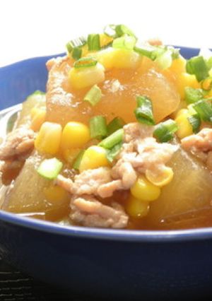夏の風物詩☆冬瓜のあっさり煮-レシピのメイン写真