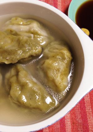 緑茶の翡翠餃子-レシピのメイン写真