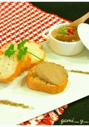 秘密にしたい！　鶏レバーパテ♪-レシピのメイン写真