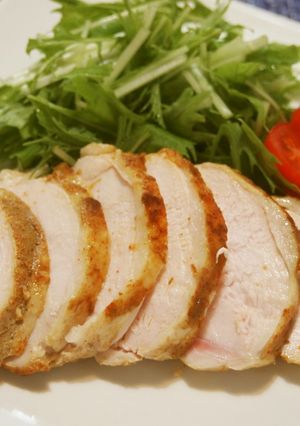真空調理|鶏むね肉のスパイスレシピ-レシピのメイン写真