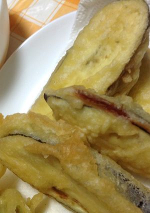 ナスのベーコン挟み天ぷら-レシピのメイン写真