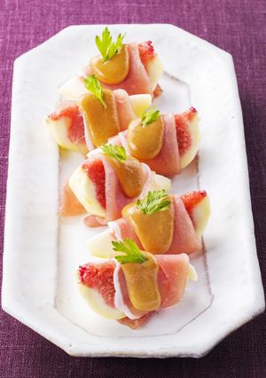 ワインに合う♪いちじくのごまクリーム-レシピのメイン写真
