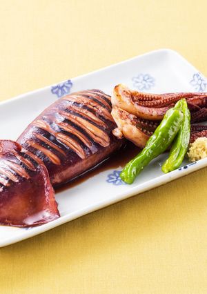 屋台の味！フライパンでいか丸焼き-レシピのメイン写真