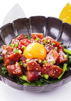 かつおの甘辛韓国ユッケ風-レシピのメイン写真