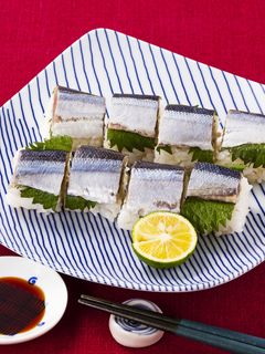 旬の生さんまで♪簡単棒寿司-レシピのメイン写真