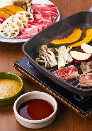 たっぷりきのこと秋野菜の焼肉みそマヨだれ-レシピのメイン写真