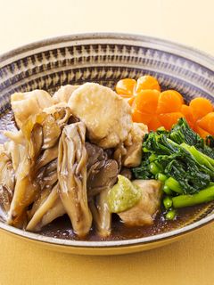 鶏むね肉とまいたけのほっこり煮物-レシピのメイン写真