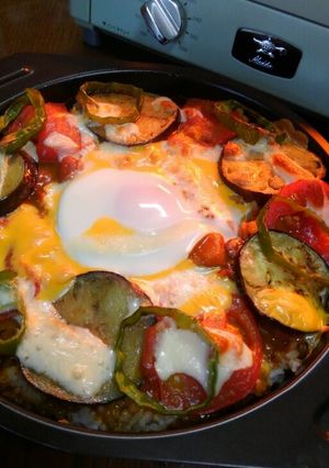 半熟たまごがとろ～り焼きカレー-レシピのメイン写真