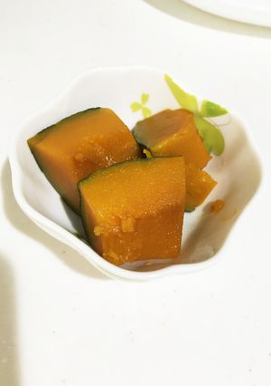 シリコンスチーマーでしっとり♡かぼちゃ煮-レシピのメイン写真