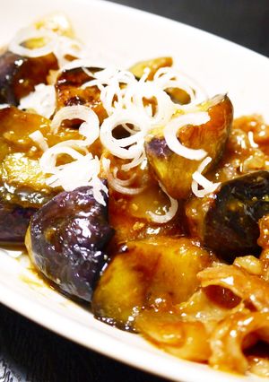 こってり旨々！豚ばら薄切り肉なす角煮の味-レシピのメイン写真