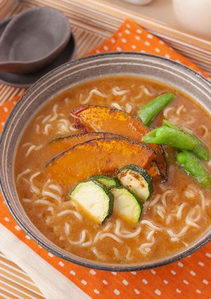 焼き野菜入り甘酒ラーメン-レシピのメイン写真