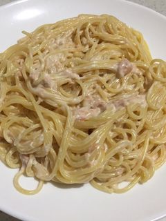 簡単!鮭クリームパスタ♬*.+゜-レシピのメイン写真