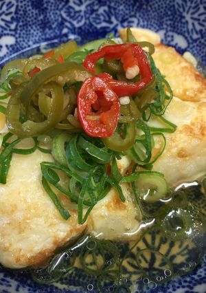 簡単 さっぱり卵豆腐の揚げ出し豆腐-レシピのメイン写真