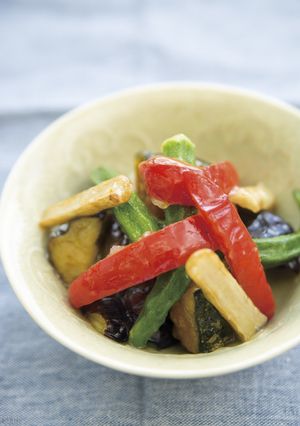 夏野菜の揚げ物-レシピのメイン写真